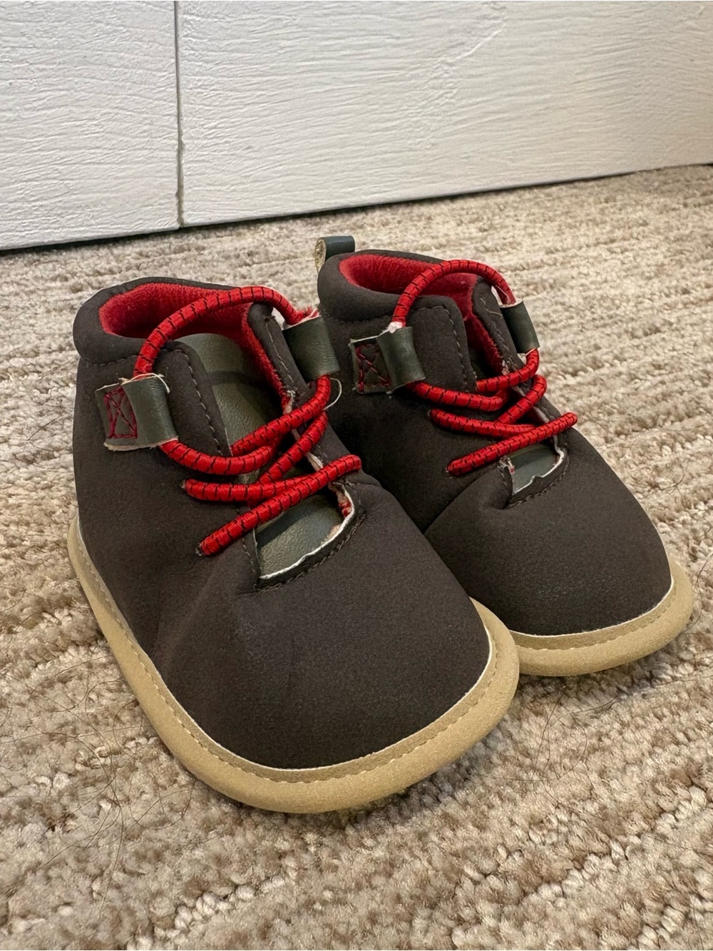 Oshkosh Baby B’gosh Boys Brown Lace Up Boots - Size 1/0-3 M